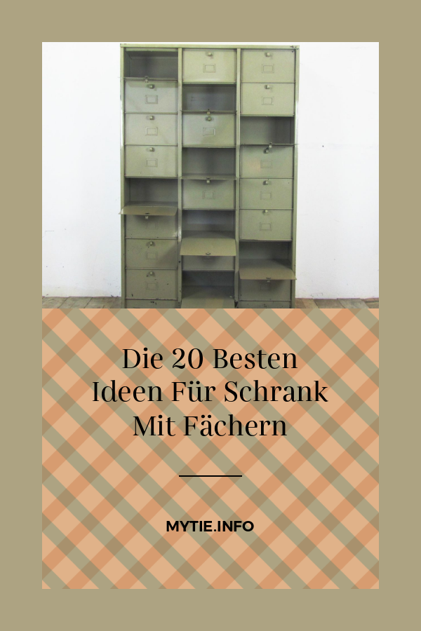Die 20 Besten Ideen Für Schrank Mit Fächern